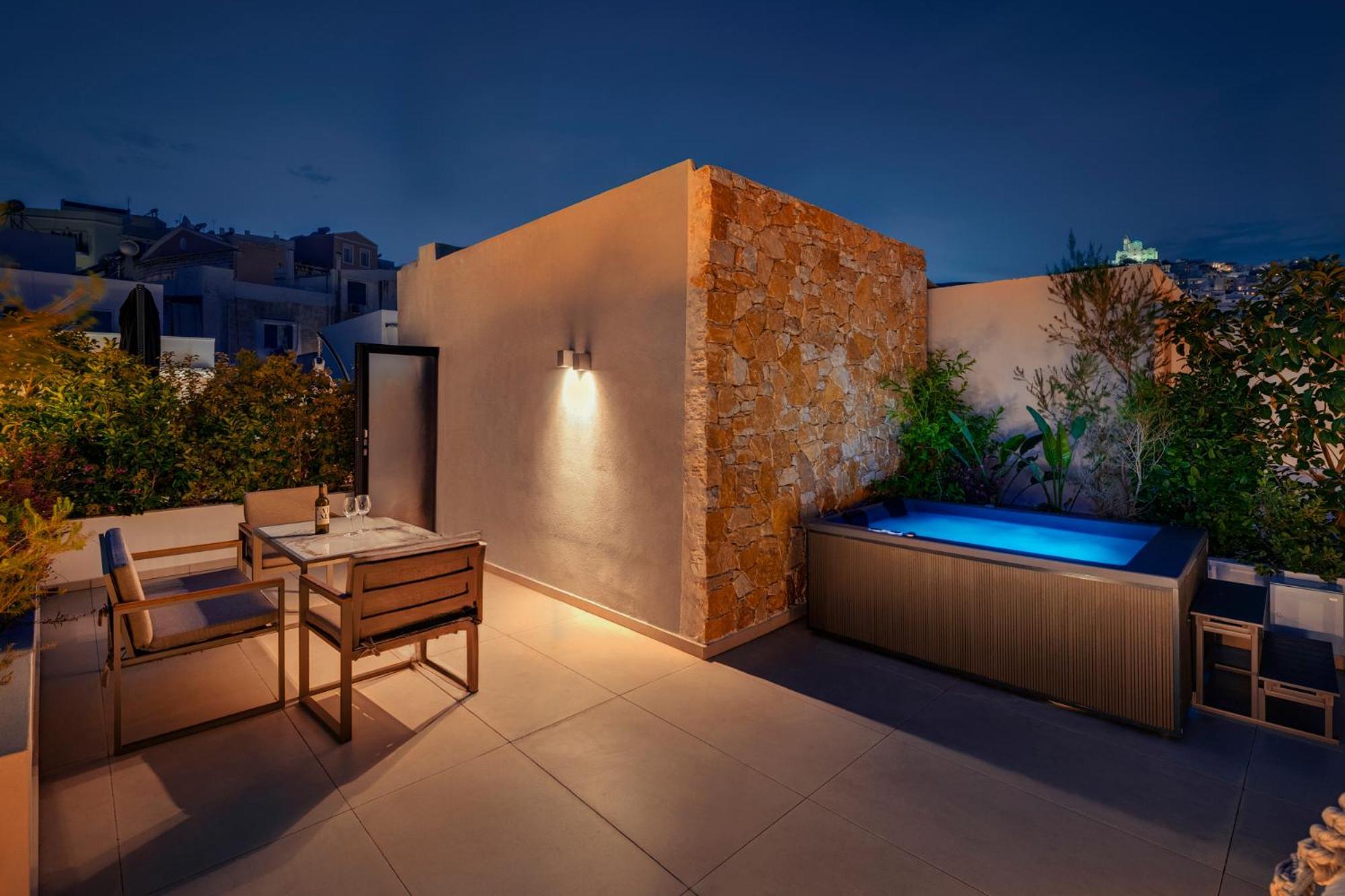 Ninemian Suites Syros Ermoupoli Exterior foto
